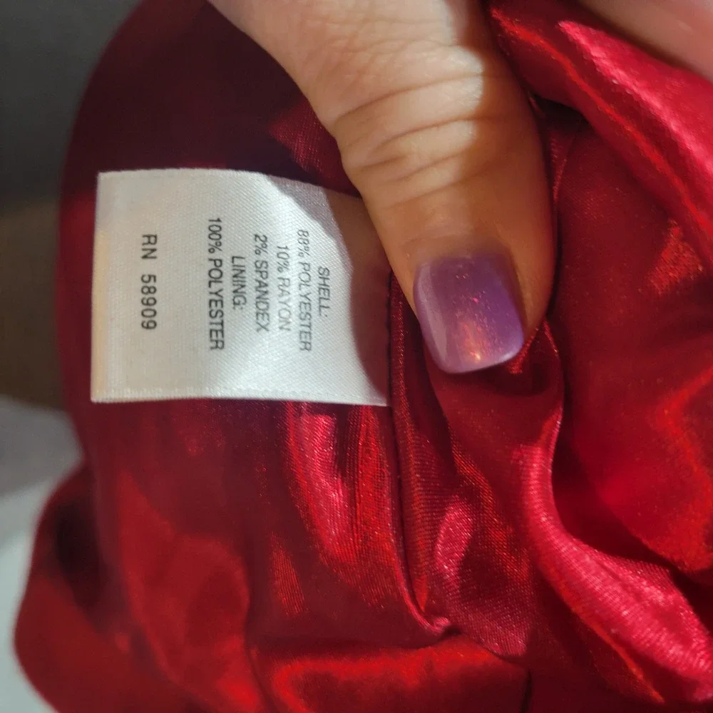 Copper Key Peplum Coat Girls Red Hooded Double‎ Breasted Ruffle Back Coquette